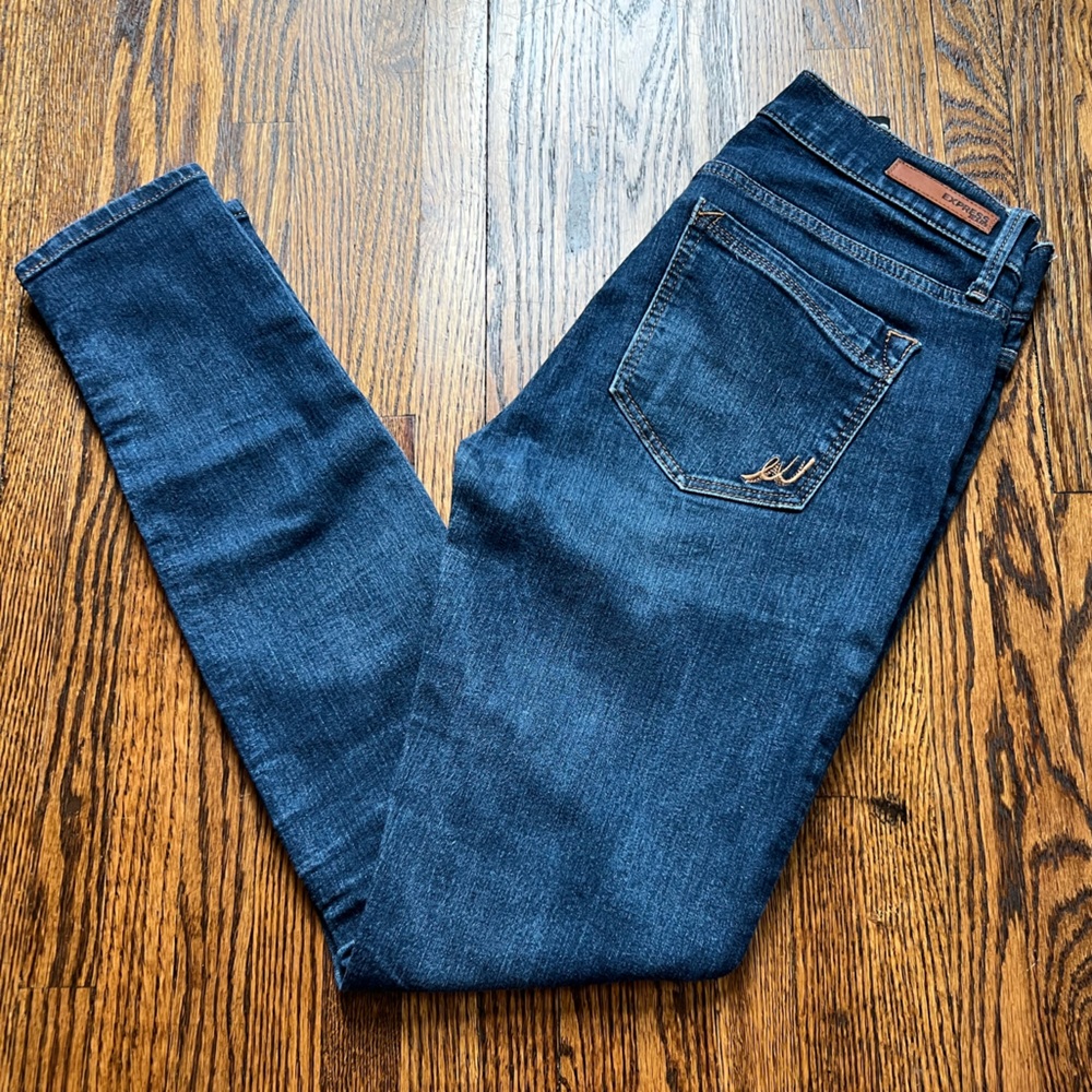 EXPRESS Midrise Legging Jeans 4R